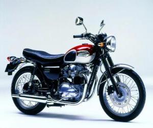 yapboz Klasik yol motosiklet (Kawasaki W650)